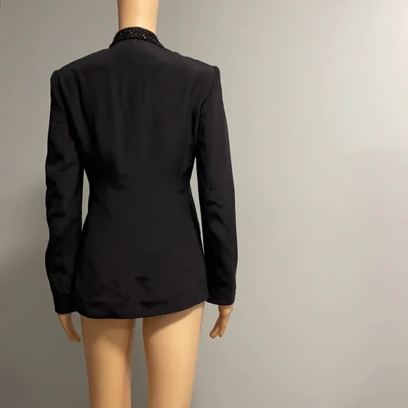 Bloomingdale’s sequins silk blazer - Picture 4 of 12